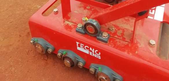 Detalle: rolos vibratorios y rodamientos